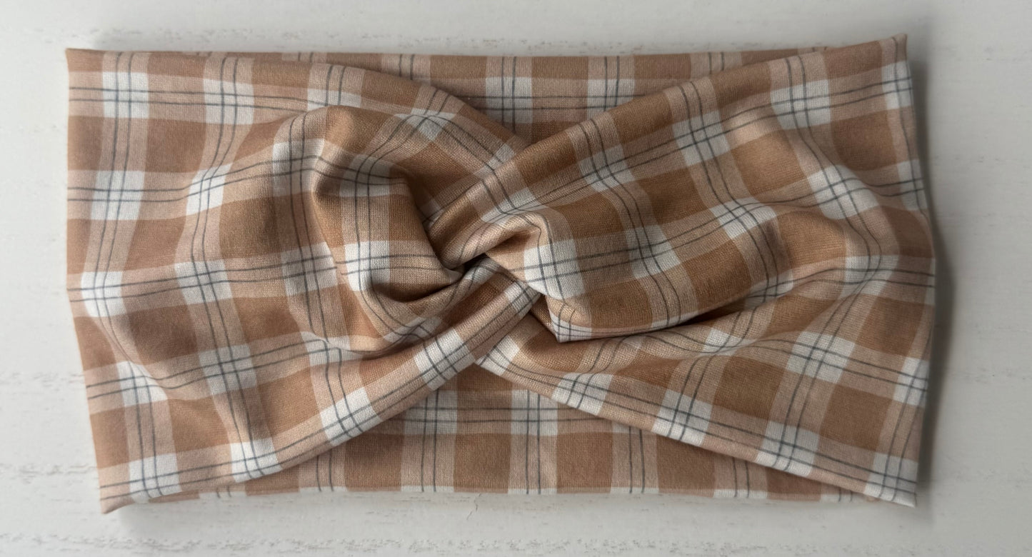 Plaid Headband