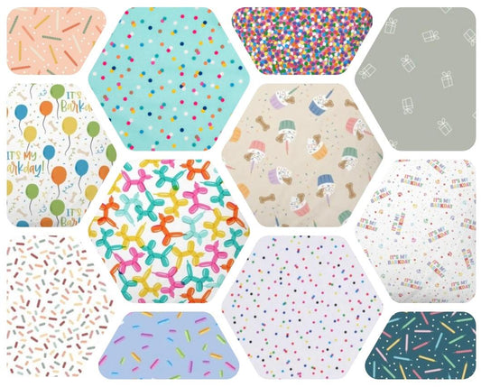 Mystery Over the Collar Pet Birthday Bandana