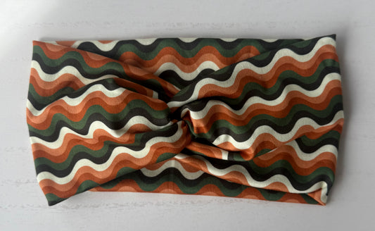 Wavy Multi-Colored Headband