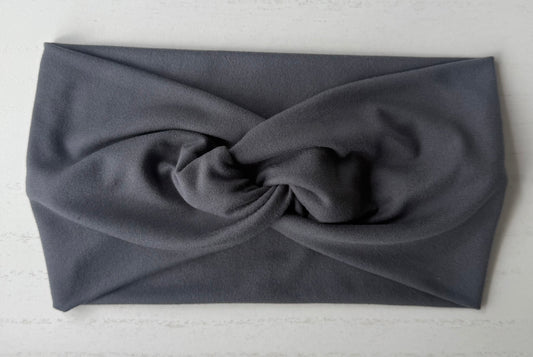Dark Charcoal Headband