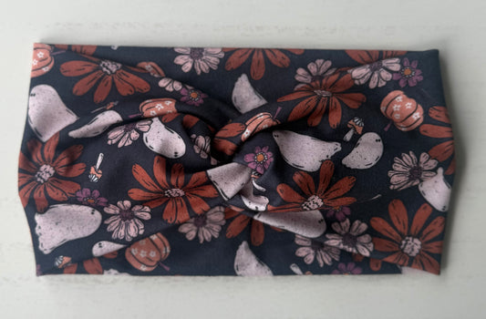 Ghost & Floral Headband