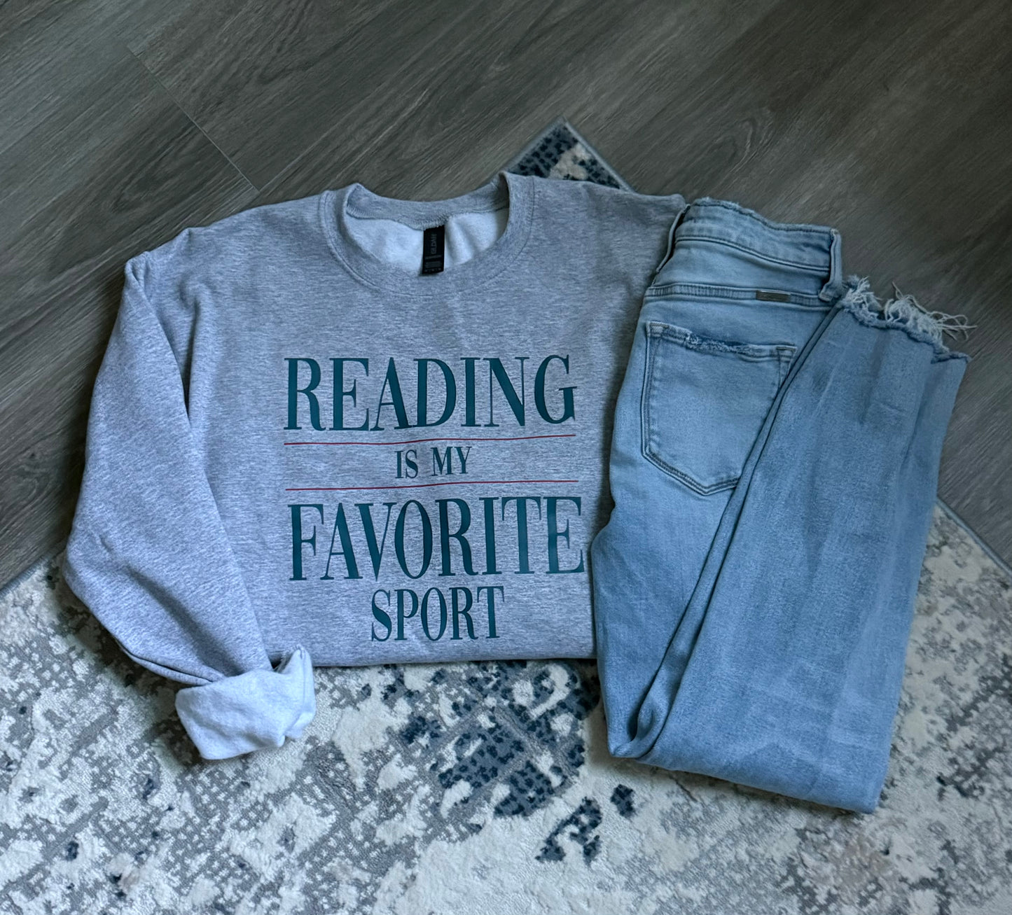 Reading is my Favorite Sport Crewneck