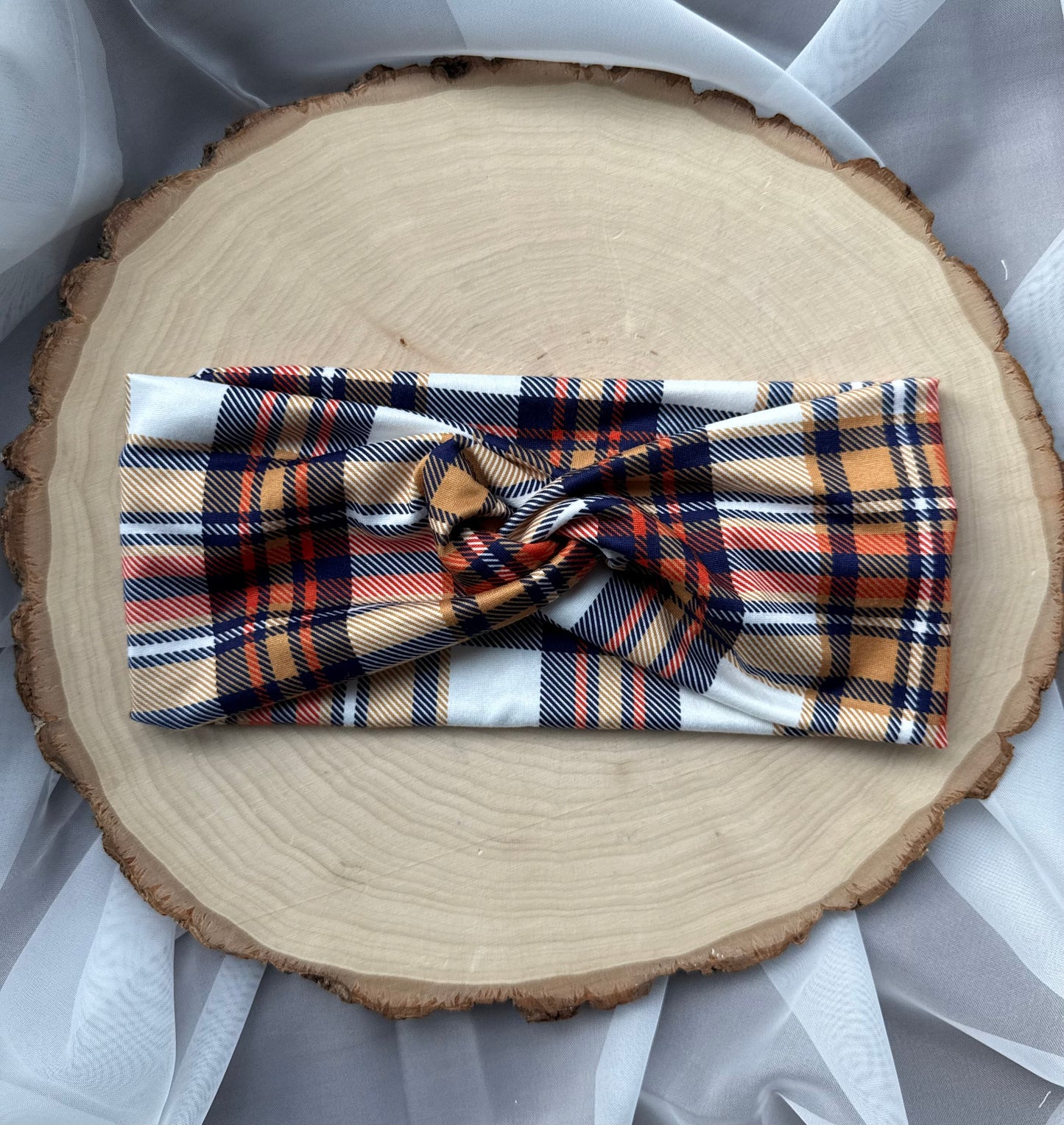 Fall Plaid Headband